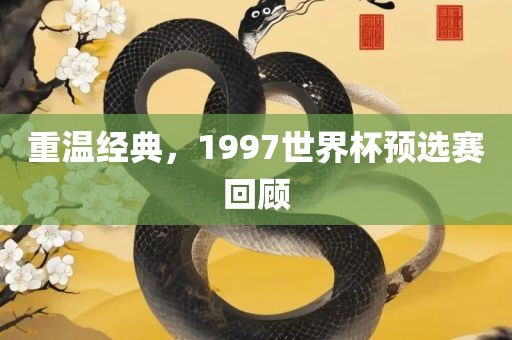 重温经典，1997世界杯预选赛回顾