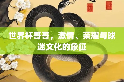 世界杯哥哥，激情、荣耀与球迷文化的象征