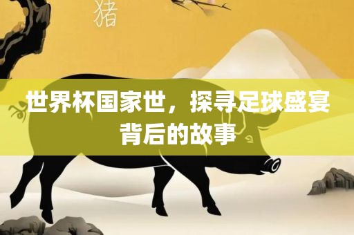 世界杯国家世，探寻足球盛宴背后的故事