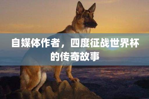 自媒体作者，四度征战世界杯的传奇故事