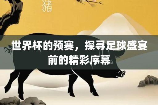 世界杯的预赛，探寻足球盛宴前的精彩序幕