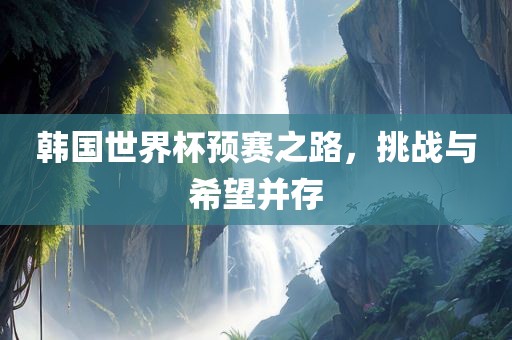 韩国世界杯预赛之路，挑战与希望并存