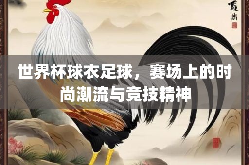 世界杯球衣足球，赛场上的时尚潮流与竞技精神