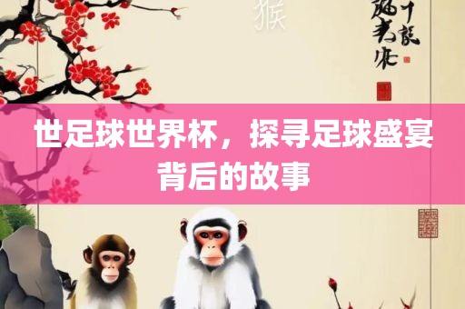 世足球世界杯，探寻足球盛宴背后的故事