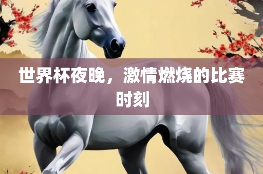 世界杯夜晚，激情燃烧的比赛时刻