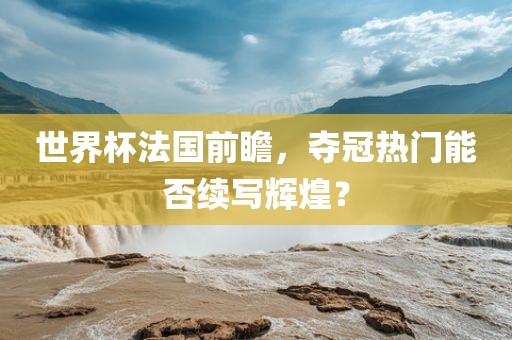 世界杯法国前瞻，夺冠热门能否续写辉煌？