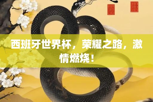 西班牙世界杯，荣耀之路，激情燃烧！